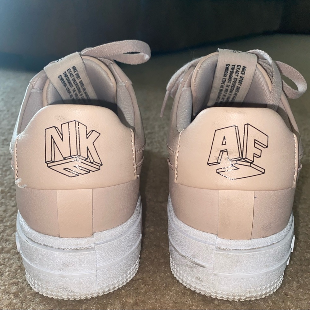 Nike beige AF1’s - Picture 4 of 8
